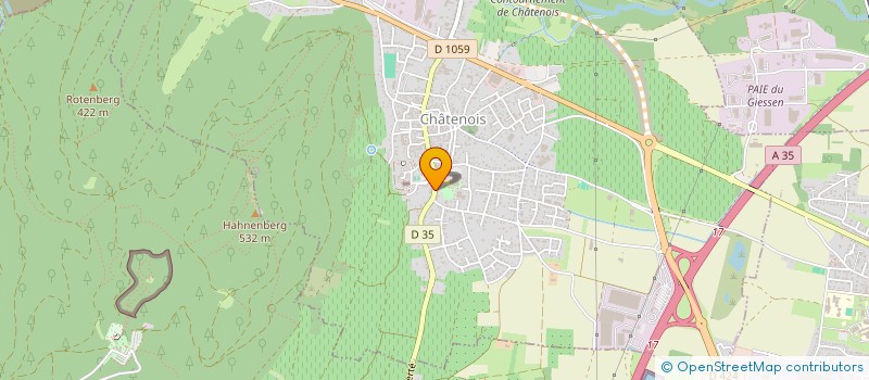 localisation de l'entreprise DONTENVILLE  CHATENOIS