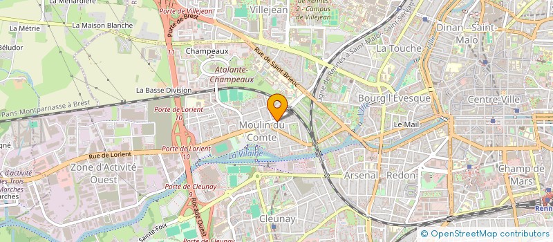 localisation de l'entreprise DONUTOPIA  RENNES