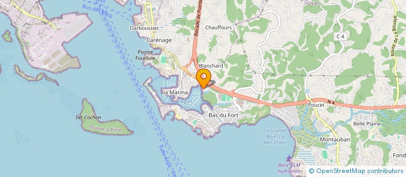 localisation de l'entreprise DONUTS DREAM  LE GOSIER