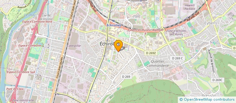 localisation de l'entreprise DONX à GRENOBLE