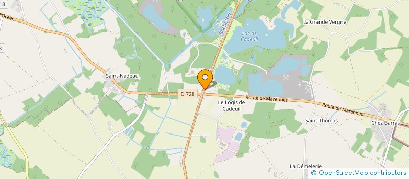 localisation de l'entreprise DONY'S PIZZ  SAINTE-GEMME