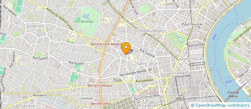 localisation de l'entreprise DOO LA à BORDEAUX