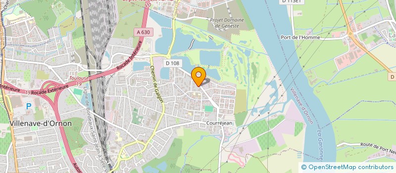 localisation de l'entreprise DOODZ  VILLENAVE-D'ORNON