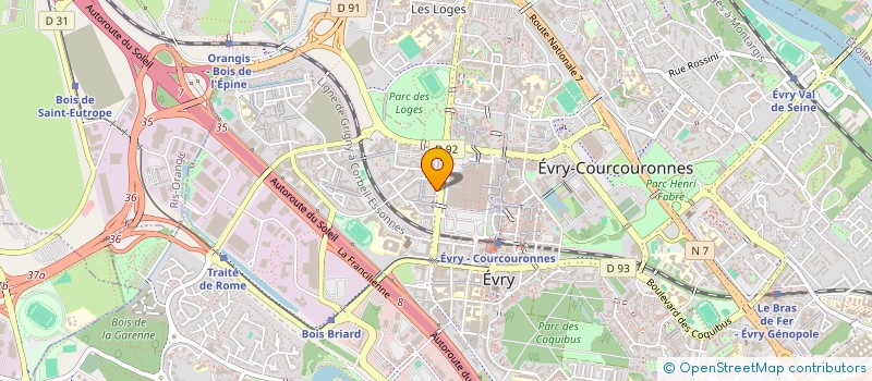 localisation de l'entreprise DOOKE ADVICE  EVRY-COURCOURONNES