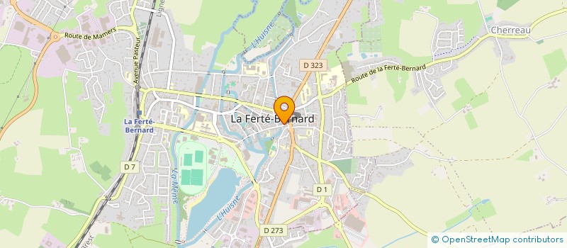 localisation de l'entreprise DOOKY BARBERSHOP  LA FERTE-BERNARD