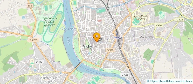 localisation de l'entreprise DOONUT à VICHY