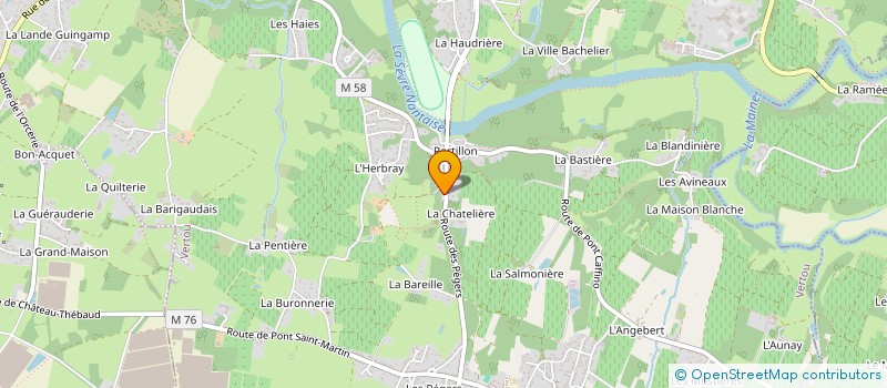 localisation de l'entreprise DOOPOP  VERTOU