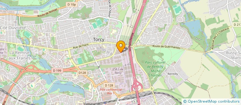 localisation de l'entreprise DOOR SYSTEMES à TORCY