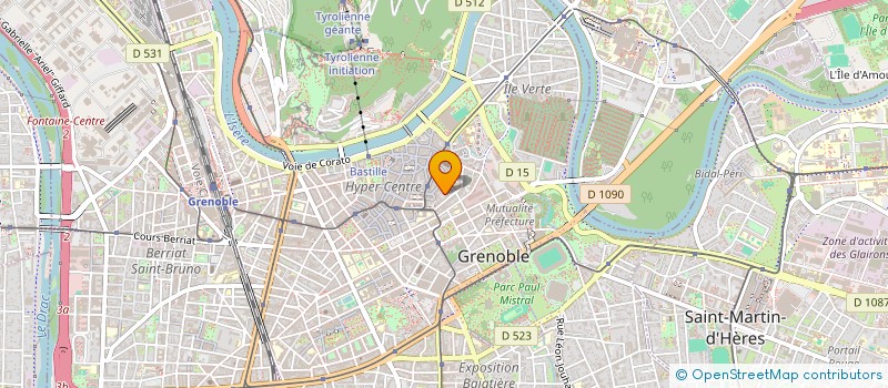 localisation de l'entreprise DOORS PHOTONICS à GRENOBLE