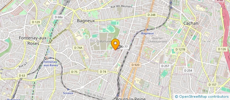 localisation de l'entreprise DOORSTAR à BAGNEUX