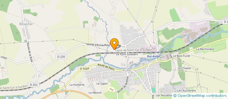 localisation de l'entreprise DOORTECH à RAI