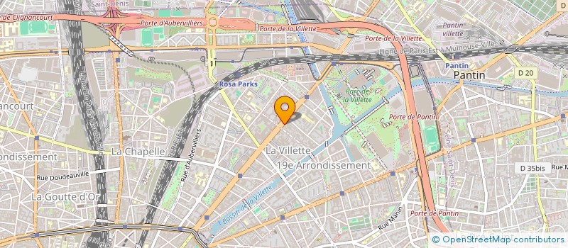 localisation de l'entreprise DOORYDER COMPANY (S.M.S LAPORTE)  PARIS