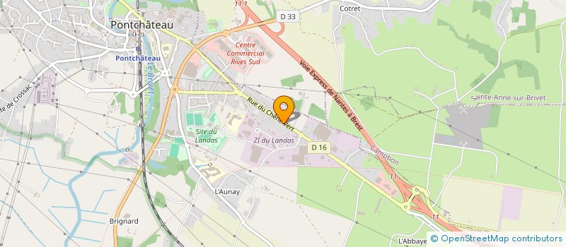 localisation de l'entreprise DOOSAN BOBCAT HOLDINGS FRANCE à PONTCHATEAU
