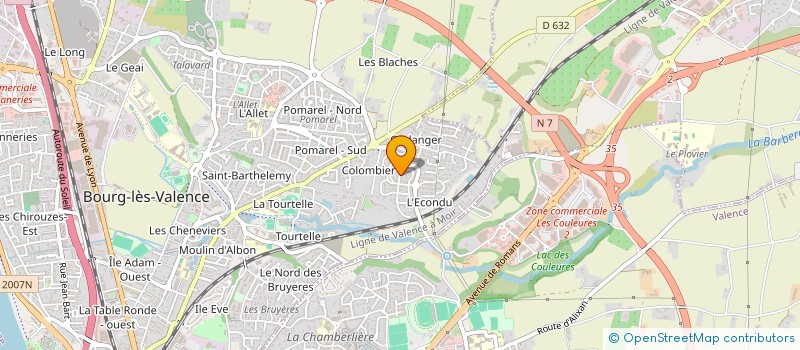 localisation de l'entreprise DOOWFA  BOURG-LES-VALENCE