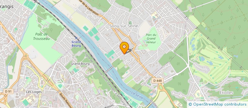 localisation de l'entreprise DOOWIE IMMO à SOISY-SUR-SEINE