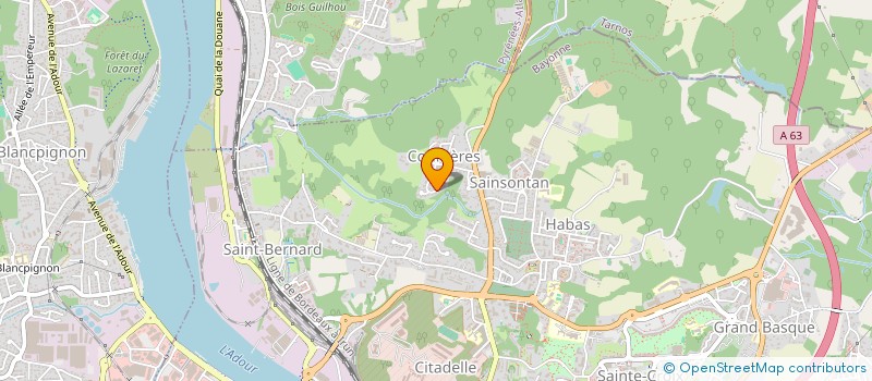 localisation de l'entreprise DOP-SL à BAYONNE