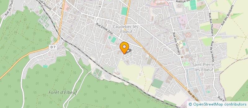 localisation de l'entreprise DOPACK TEA  CAUDEBEC-LES-ELBEUF