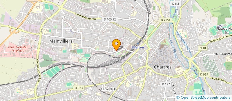 localisation de l'entreprise DOPADIS à MAINVILLIERS