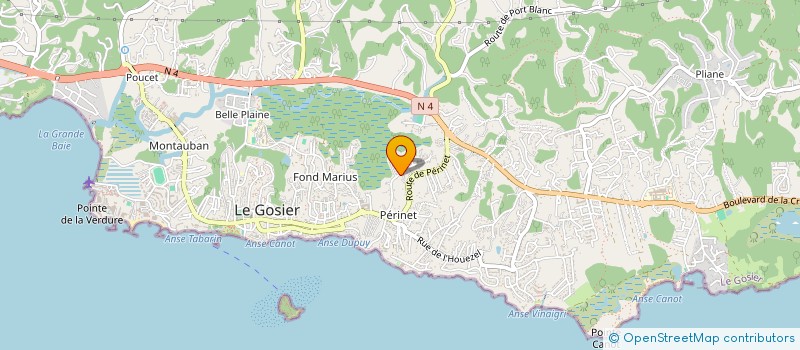 localisation de l'entreprise DOPAFE à LE GOSIER