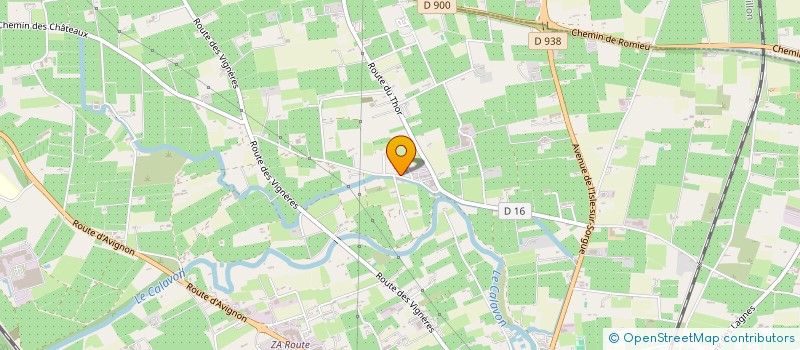 localisation de l'entreprise DOPAMINE à CAVAILLON