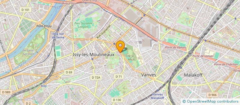 localisation de l'entreprise DOPAMINE à VANVES