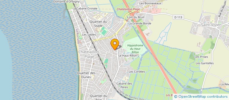 localisation de l'entreprise DOPATY à CHATELAILLON-PLAGE