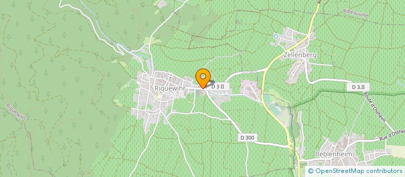 localisation de l'entreprise DOPFF AU MOULIN à RIQUEWIHR
