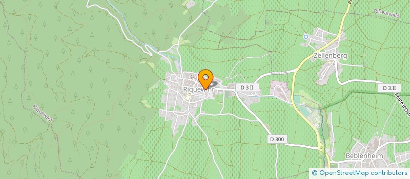 localisation de l'entreprise DOPFF ET IRION à RIQUEWIHR