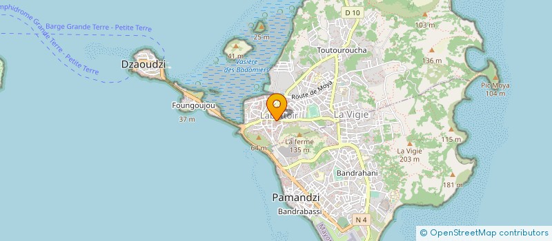 localisation de l'entreprise DOPFFER HOLDING à DZAOUDZI