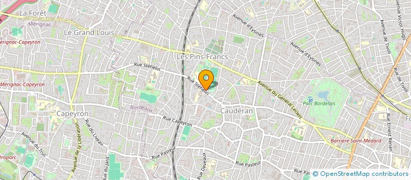 localisation de l'entreprise DOPHIMA  BORDEAUX