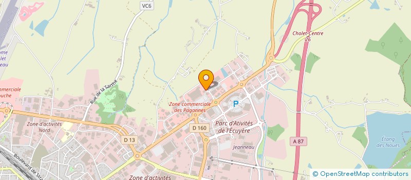 localisation de l'entreprise DOPI à CHOLET