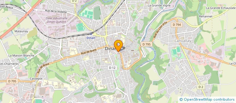 localisation de l'entreprise DOPIE SARL à DINAN
