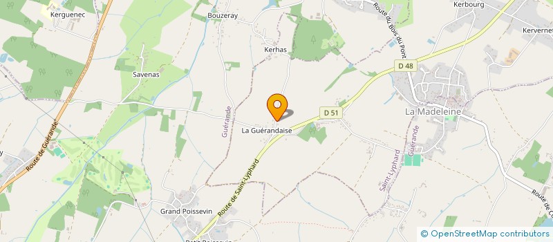 localisation de l'entreprise DOPL'AIR ATLANTIQUE  SAINT-LYPHARD