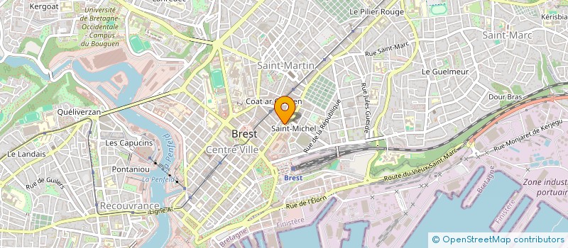 localisation de l'entreprise DOPPLER CORP à BREST