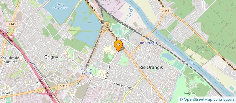 localisation de l'entreprise DOPPLER ECHO à RIS-ORANGIS