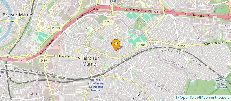 localisation de l'entreprise DOPRAVA  VILLIERS-SUR-MARNE