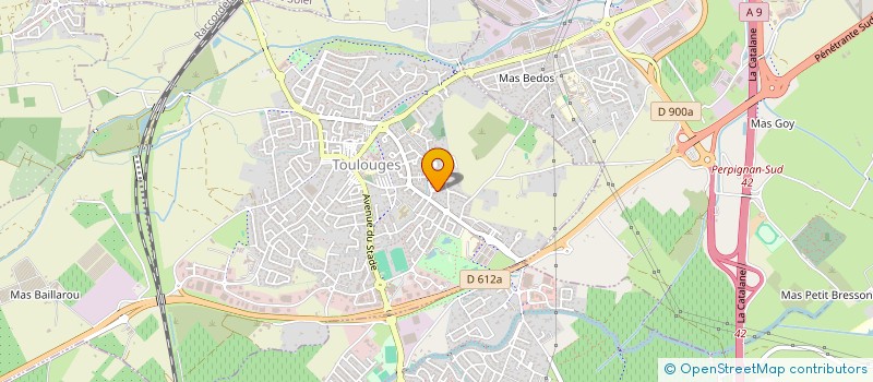 localisation de l'entreprise DOR à TOULOUGES