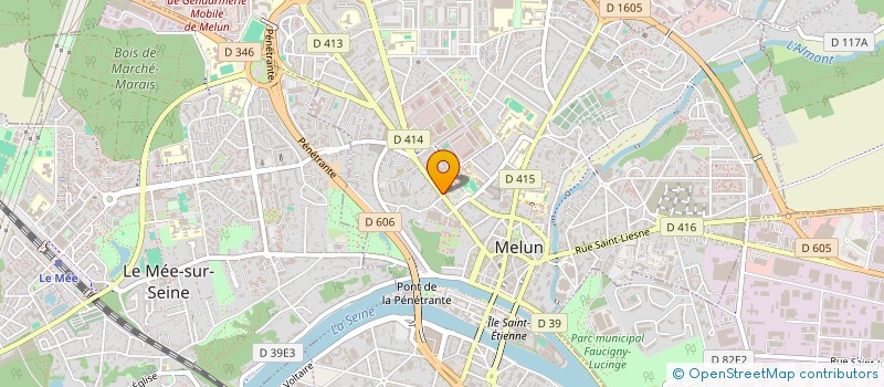 localisation de l'entreprise DOR BAT à MELUN