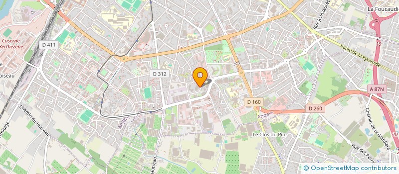 localisation de l'entreprise DOR BAT  ANGERS