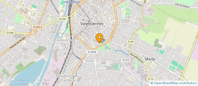 localisation de l'entreprise DOR SOC à VALENCIENNES