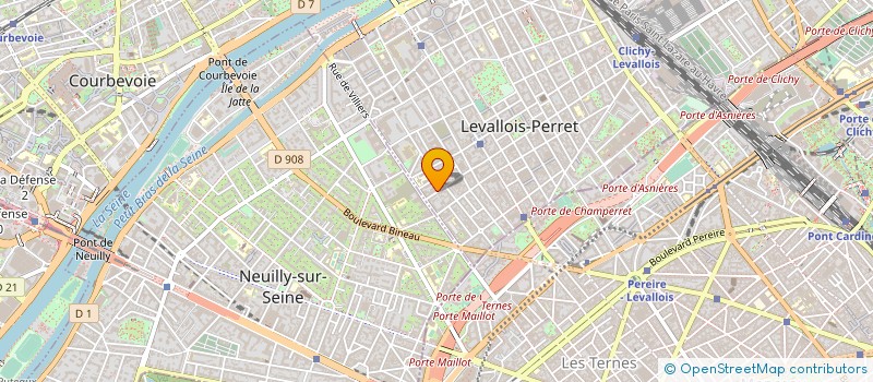 localisation de l'entreprise DOR VADOR à LEVALLOIS-PERRET
