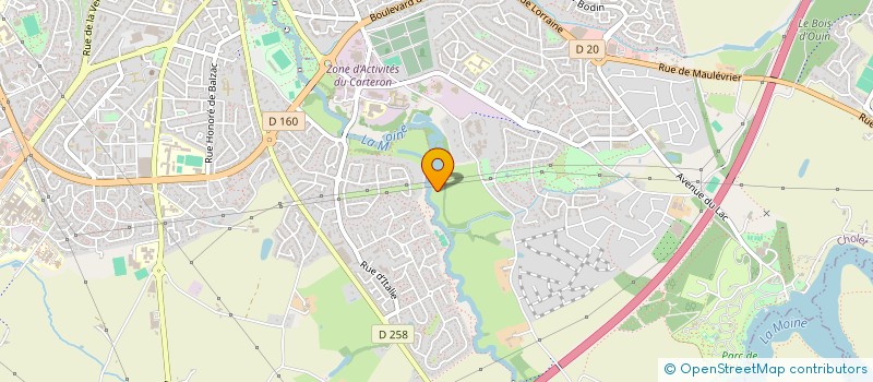 localisation de l'entreprise DORA à CHOLET