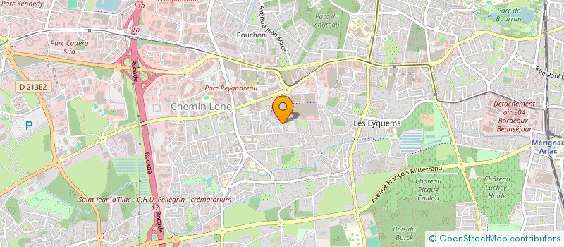 localisation de l'entreprise DORA  MERIGNAC