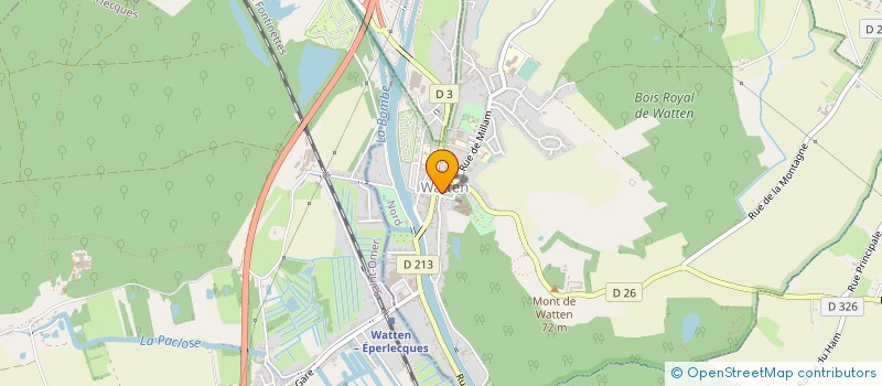 localisation de l'entreprise DORA  WATTEN