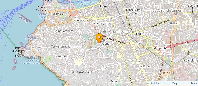 localisation de l'entreprise DORA LOC à MARSEILLE