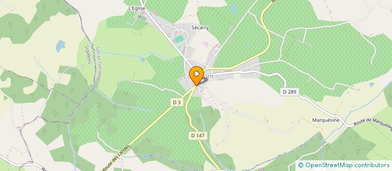 localisation de l'entreprise DORADA  BOUGLON