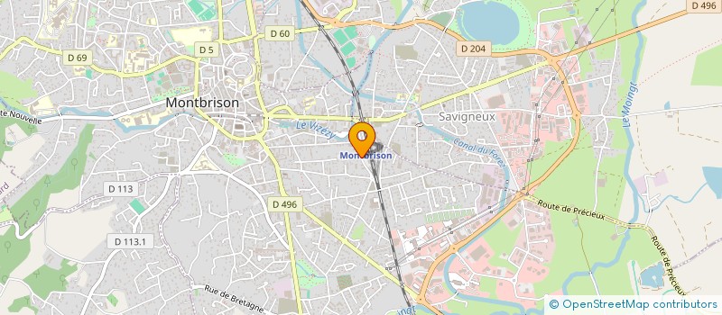 localisation de l'entreprise DORADO TUNING CLUB  MONTBRISON