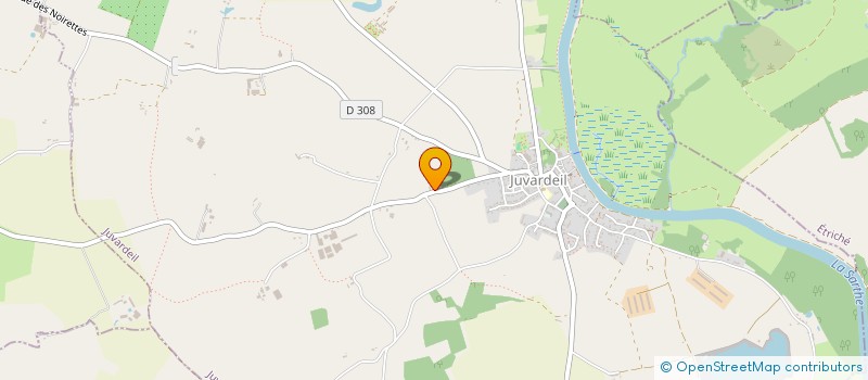 localisation de l'entreprise DORAMYS ESTATES  JUVARDEIL