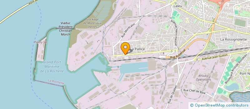 localisation de l'entreprise DORANGES AVOCAT  LA ROCHELLE