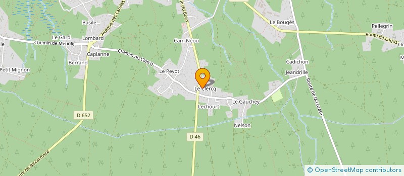 localisation de l'entreprise DORAVEY  SANGUINET